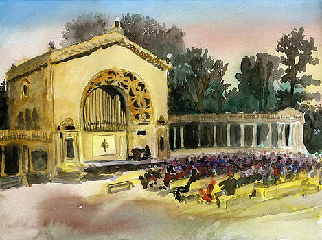 Brian Meyer - Organ Pavilion Sunset Brian Meyer - Organ Pavilion Sunset