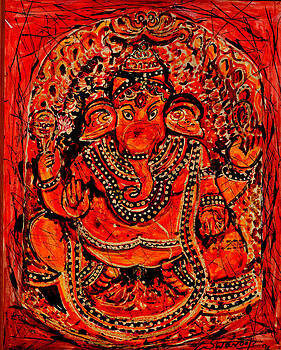 Anand Swaroop Manchiraju - ORNAMENTAL GANESHA-7 Anand Swaroop Manchiraju - ORNAMENTAL GANESHA-7