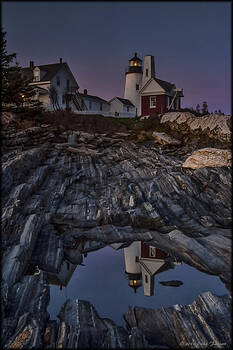 Erika Fawcett - Pemaquid Point Reflection Erika Fawcett - Pemaquid Point Reflection