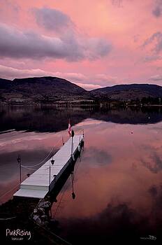 Guy Hoffman - PinkRising - Skaha Lake 4-7-2014 Guy Hoffman - PinkRising - Skaha Lake 4-7-2014