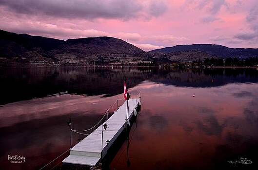 Guy Hoffman - PinkRising 02 - Skaha Lake 4-7-2014 Guy Hoffman - PinkRising 02 - Skaha Lake 4-7-2014