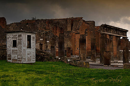 Enrico Pelos - Pompei rovine teatro con box Enrico Pelos - Pompei rovine teatro con box