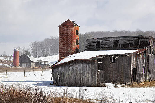 Jill Lang - Pretty Barn in the Snow Jill Lang - Pretty Barn in the Snow