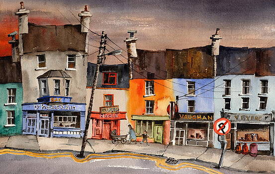 Val Byrne - Pub Street Ennistymon Clare Val Byrne - Pub Street Ennistymon Clare