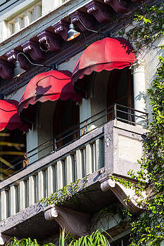 ED GLEICHMAN - Red Awnings at the Van Dyke ED GLEICHMAN - Red Awnings at the Van Dyke