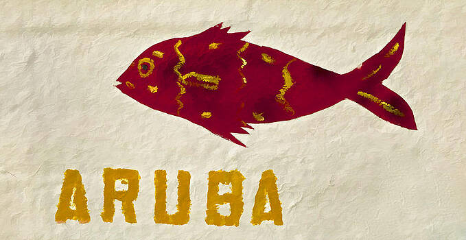 David Letts - Red Painted Fish of Aruba David Letts - Red Painted Fish of Aruba
