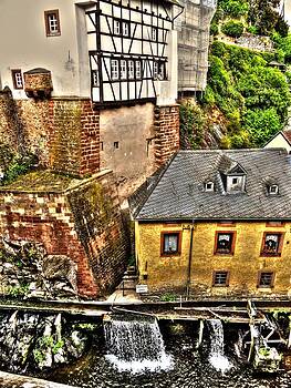 Alexander Drum - Saarburg mit Muehle Alexander Drum - Saarburg mit Muehle