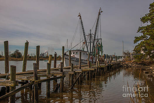 Dale Powell - Shrimp Boat in Georgetown SC Dale Powell - Shrimp Boat in Georgetown SC