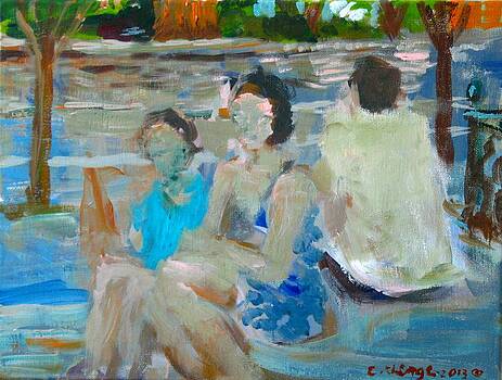 Edward Ching - Sitting Figures Edward Ching - Sitting Figures