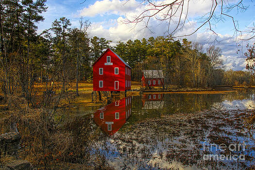 Barbara Bowen - Starrs Mill reflection Barbara Bowen - Starrs Mill reflection