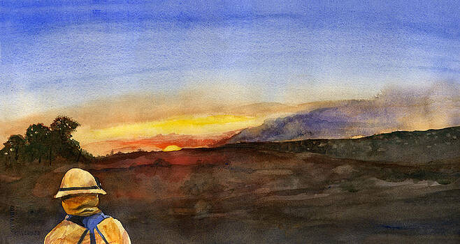 Brian Meyer - Sunset 18 Fires Brian Meyer - Sunset 18 Fires