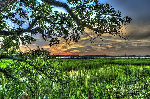 Dale Powell - Sunset on the Wando River Dale Powell - Sunset on the Wando River