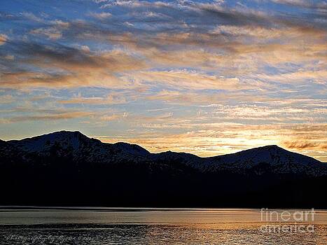 Gena Weiser - Sunset Over Skagway AK Gena Weiser - Sunset Over Skagway AK