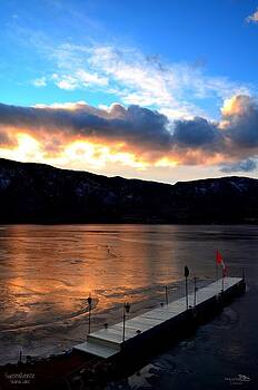 Guy Hoffman - SunsetOverIce - Skaha Lake Guy Hoffman - SunsetOverIce - Skaha Lake