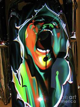 Susan Carella - The Scream - Pink Floyd Airbrush Art Susan Carella - The Scream - Pink Floyd Airbrush Art