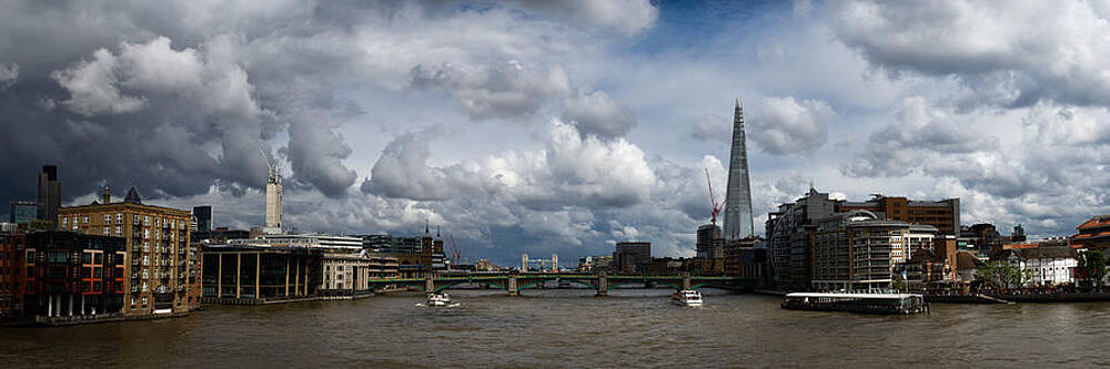Gary Eason - The Shard and the Thames at Southwark Gary Eason - The Shard and the Thames at Southwark