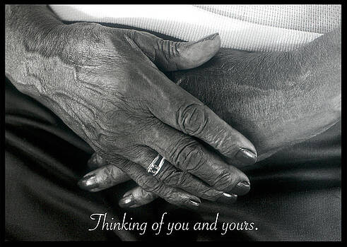 Harold E McCray - Thinking of you and yours. Harold E McCray - Thinking of you and yours.