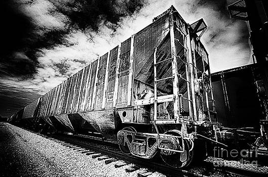 Danny Hooks - Train Cars on Railroad Tracks Danny Hooks - Train Cars on Railroad Tracks