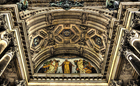 Alexander Drum - vaults with mosaic from Berlin Dome Alexander Drum - vaults with mosaic from Berlin Dome