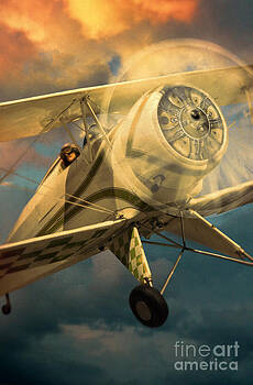 Jill Battaglia - Vintage Plane in Flight Jill Battaglia - Vintage Plane in Flight