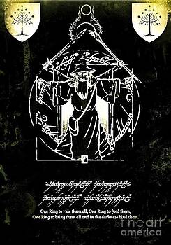 HELGE - Vitruvian Gandalf in the Dark HELGE - Vitruvian Gandalf in the Dark