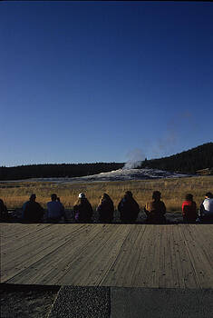 Harold E McCray - Waiting for Old Faithful Harold E McCray - Waiting for Old Faithful