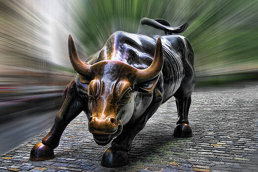Wes and Dotty Weber - Wall Street Bull Wes and Dotty Weber - Wall Street Bull