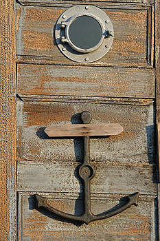 Juergen Roth - Weathered Door with Anker Juergen Roth - Weathered Door with Anker