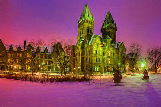 Chris Bordeleau - Winter Twilight at Buffalo Psych Center N2 Chris Bordeleau - Winter Twilight at Buffalo Psych Center N2