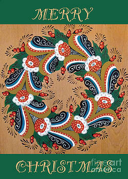 Leif Sodergren - Kurbits Wreath Leif Sodergren - Kurbits Wreath
