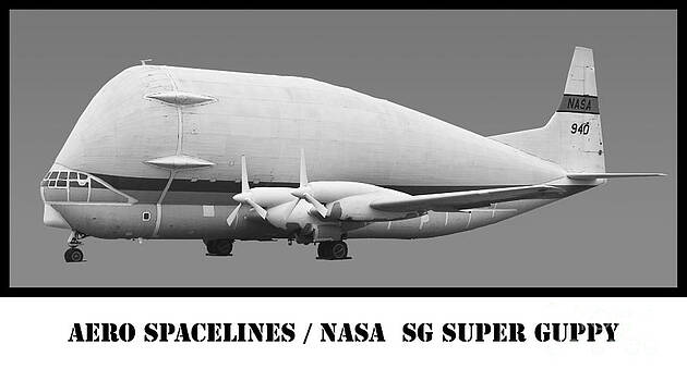 Tim Mulina - Aero Spacelines Super Guppy BW Tim Mulina - Aero Spacelines Super Guppy BW