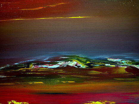David Hatton - Colourful mountain David Hatton - Colourful mountain