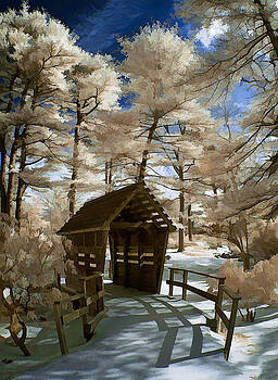 Steve Zimic - Covered Bridge in Snow Steve Zimic - Covered Bridge in Snow