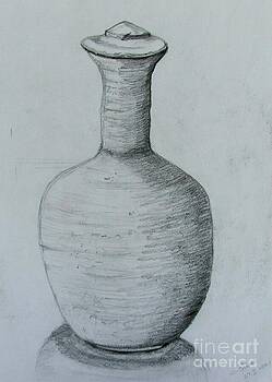 Caroline Street - Earthenware Vase Caroline Street - Earthenware Vase