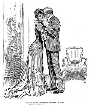 Charles Dana Gibson - KISS, 1903 Charles Dana Gibson - KISS, 1903