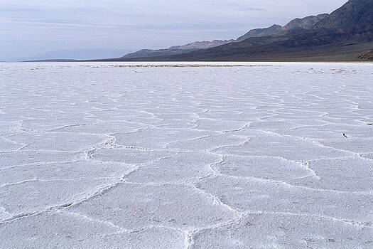 Konrad Wothe - Salt Flats At Badwater With Polygon Konrad Wothe - Salt Flats At Badwater With Polygon
