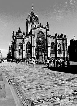 Pravine Chester - St Giles Cathedral in Monochrome Pravine Chester - St Giles Cathedral in Monochrome