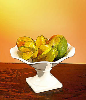 Michelle Constantine - Star Fruit and Mango Michelle Constantine - Star Fruit and Mango
