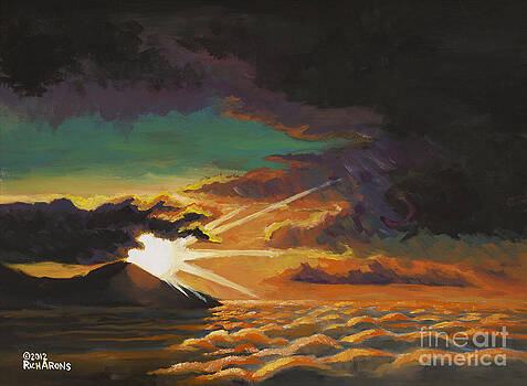Rich Arons - Sunset Above the Clouds Rich Arons - Sunset Above the Clouds