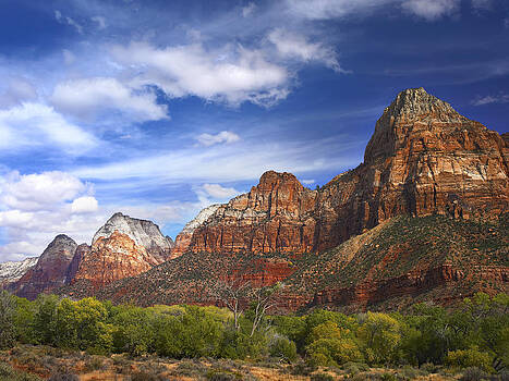 Tim Fitzharris - The Watchman Outcropping Near South Tim Fitzharris - The Watchman Outcropping Near South