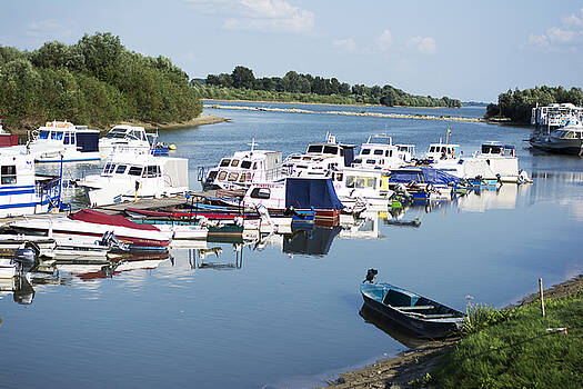 Newnow Photography By Vera Cepic - Small marine on river with colorful boats Newnow Photography By Vera Cepic - Small marine on river with colorful boats
