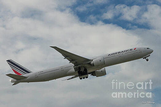 Reid Callaway - Air France Boeing 777 Number F-GZNI Airplane Art Reid Callaway - Air France Boeing 777 Number F-GZNI Airplane Art