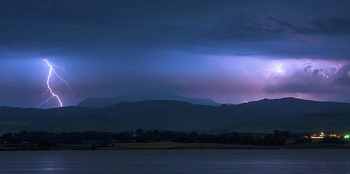 James BO Insogna - Colorado Rocky Mountain Foothills Storm Panorama James BO Insogna - Colorado Rocky Mountain Foothills Storm Panorama