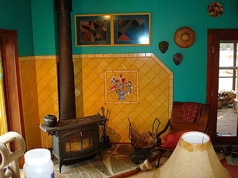 Robin Miklatek - Custom Fireplace Surround Robin Miklatek - Custom Fireplace Surround
