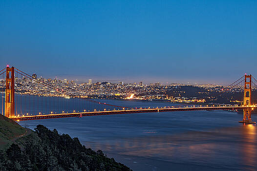 Bruce Bottomley - Golden Gate Early Evening Bruce Bottomley - Golden Gate Early Evening