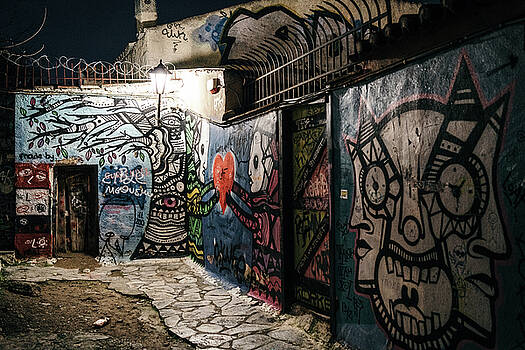 James Billings - Graffiti in Plaka i James Billings - Graffiti in Plaka i