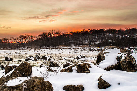 Jeff Phillippi - Kaw River Icy Sunrise Jeff Phillippi - Kaw River Icy Sunrise