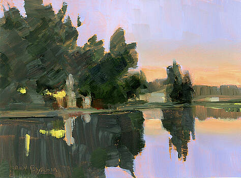 Mary Byrom - Lakeside Dusk Mary Byrom - Lakeside Dusk