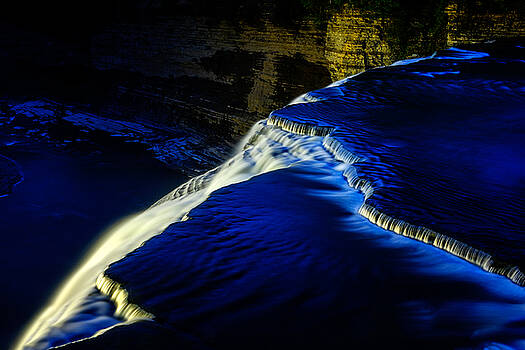 Chris Bordeleau - Letchworth Middle Falls after dark Chris Bordeleau - Letchworth Middle Falls after dark