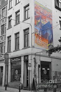Jost Houk - Old City Mural Jost Houk - Old City Mural